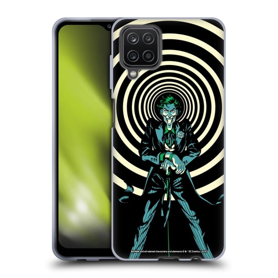 Head Case Designs Officially Licensed The Joker DC Comics Character Art Grin Soft Gel Case Compatible with Samsung Galaxy A12 (2020)
