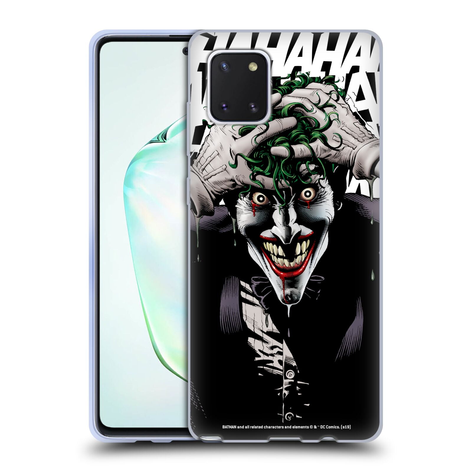 Head Case Designs Officially Licensed The Joker DC Comics Character Art The  Killing Joke Soft Gel Case Compatible with Samsung Samsung Galaxy Note10  Lite 