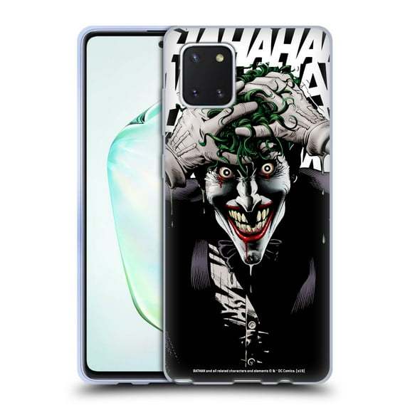 Head Case Designs Officially Licensed The Joker DC Comics Character Art The Killing Joke Soft Gel Case Compatible with Samsung Samsung Galaxy Note10 Lite