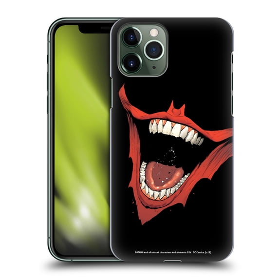 Head Case Designs Officially Licensed The Joker DC Comics Character Art Laugh Bat Logo Hard Back Case Compatible with Apple iPhone 11 Pro