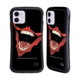 thumbnail image 1 of Head Case Designs Officially Licensed The Joker DC Comics Character Art Laugh Bat Logo Hybrid Case Compatible with Apple iPhone 11, 1 of 7