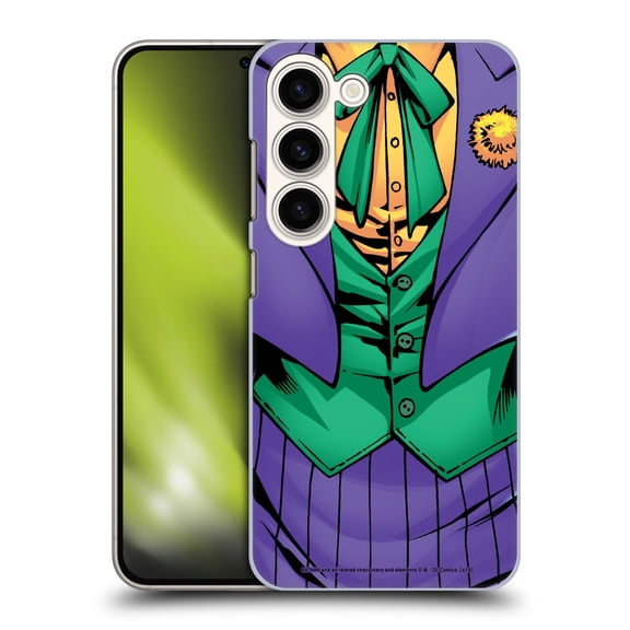 Head Case Designs Officially Licensed The Joker DC Comics Character Art New 52 Costume Hard Back Case Compatible with Samsung Galaxy S23 5G