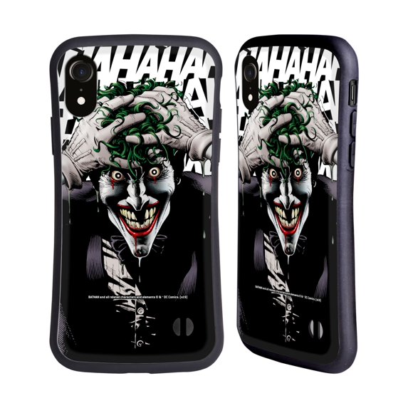 Head Case Designs Officially Licensed The Joker DC Comics Character Art The Killing Joke Hybrid Case Compatible with Apple iPhone XR