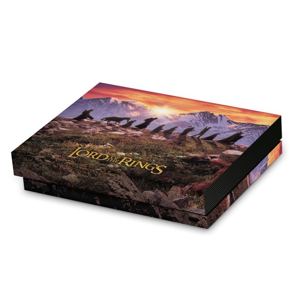 Head Case Designs Officially Licensed The Lord Of The Rings The Fellowship Of The Ring Graphic Art Group Vinyl Skin Decal Compatible with Microsoft Xbox One X Console