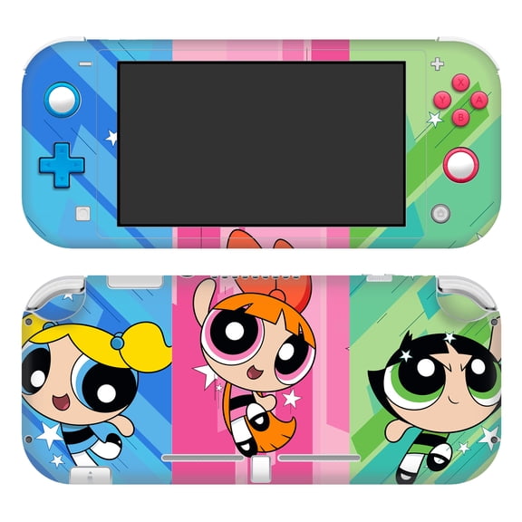 Head Case Designs Officially Licensed The Powerpuff Girls Graphics Group Oversized Vinyl Sticker Skin Decal Cover Compatible with Nintendo Switch Lite