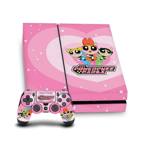 Head Case Designs Officially Licensed The Powerpuff Girls Graphics Group Vinyl Sticker Skin Decal Cover Compatible with Sony PS4 Console & Controller