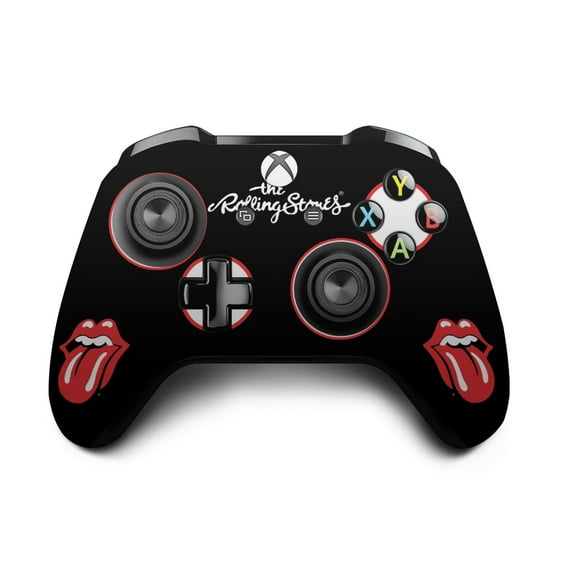 Head Case Designs Officially Licensed The Rolling Stones Art Classic Tongue Logo Vinyl Sticker Skin Decal Cover Compatible with Microsoft Xbox One S / X Controller