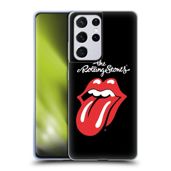 Head Case Designs Officially Licensed The Rolling Stones Key Art Tongue Classic Soft Gel Case Compatible with Samsung Galaxy S21 Ultra 5G