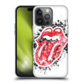 thumbnail image 1 of Head Case Designs Officially Licensed The Rolling Stones Licks Collection Distressed Look Tongue Soft Gel Case Compatible with Apple iPhone 14 Pro, 1 of 7