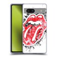 thumbnail image 1 of Head Case Designs Officially Licensed The Rolling Stones Licks Collection Distressed Look Tongue Soft Gel Case Compatible with Google Pixel 7a, 1 of 7