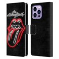 thumbnail image 1 of Head Case Designs Officially Licensed The Rolling Stones Licks Collection Neon Leather Book Wallet Case Cover Compatible with Apple iPhone 14 Pro Max, 1 of 6