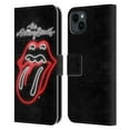 thumbnail image 1 of Head Case Designs Officially Licensed The Rolling Stones Licks Collection Neon Leather Book Wallet Case Cover Compatible with Apple iPhone 15 Plus, 1 of 6