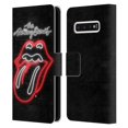 thumbnail image 1 of Head Case Designs Officially Licensed The Rolling Stones Licks Collection Neon Leather Book Wallet Case Cover Compatible with Samsung Galaxy S10, 1 of 6