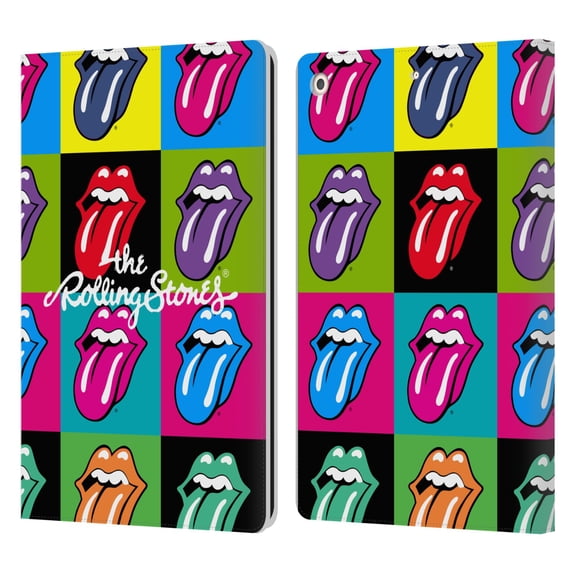 Head Case Designs Officially Licensed The Rolling Stones Licks Collection Pop Art 1 Leather Book Wallet Case Cover Compatible with Apple iPad 10.2 2019/2020/2021