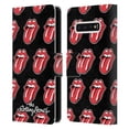 thumbnail image 1 of Head Case Designs Officially Licensed The Rolling Stones Licks Collection Tongue Classic Pattern Leather Book Wallet Case Cover Compatible with Samsung Galaxy S10, 1 of 6