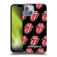 thumbnail image 1 of Head Case Designs Officially Licensed The Rolling Stones Licks Collection Tongue Classic Pattern Soft Gel Case Compatible with Apple iPhone 14, 1 of 7