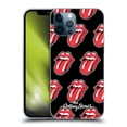 thumbnail image 1 of Head Case Designs Officially Licensed The Rolling Stones Licks Collection Tongue Classic Pattern Soft Gel Case Compatible with Apple iPhone 12 Pro Max, 1 of 7