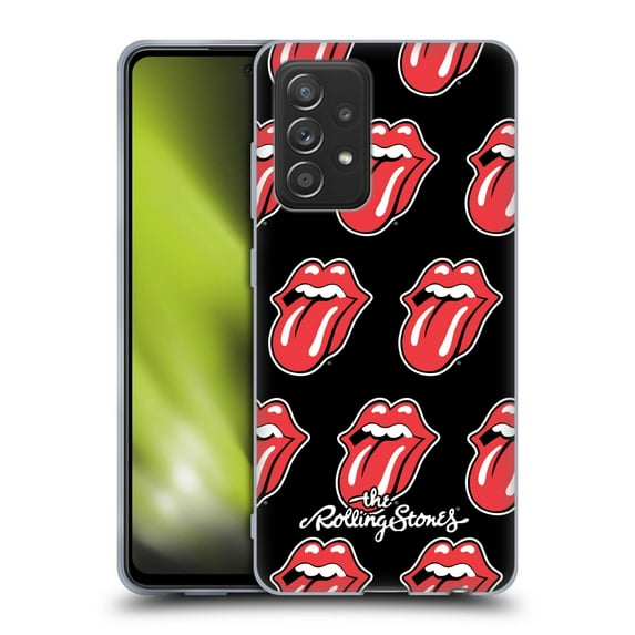 Head Case Designs Officially Licensed The Rolling Stones Licks Collection Tongue Classic Pattern Soft Gel Case Compatible with Samsung Galaxy A52 / A52s / 5G (2021)