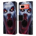thumbnail image 1 of Head Case Designs Officially Licensed Tom Wood Horror Vampire Awakening Leather Book Wallet Case Cover Compatible with Google Pixel 7a, 1 of 6