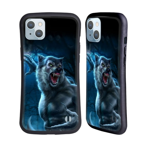 Head Case Designs Officially Licensed Tom Wood Horror Werewolf Hybrid Case Compatible with Apple iPhone 14 Plus