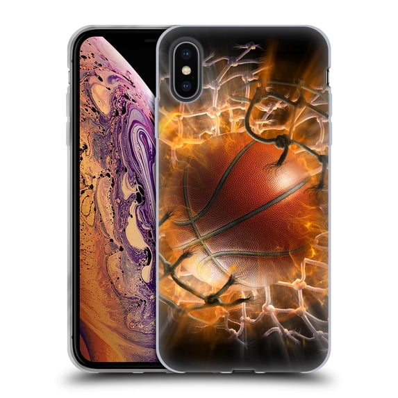 Head Case Designs Officially Licensed Tom Wood Monsters Blast Radius Soft Gel Case Compatible with Apple iPhone XS Max