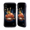 thumbnail image 1 of Head Case Designs Officially Licensed Tom Wood Monsters King Of Basketball Hybrid Case Compatible with Apple iPhone XR, 1 of 7