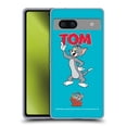thumbnail image 1 of Head Case Designs Officially Licensed Tom and Jerry Characters Tom Soft Gel Case Compatible with Google Pixel 7a, 1 of 7