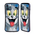 thumbnail image 1 of Head Case Designs Officially Licensed Tom and Jerry Full Face Tom Hybrid Case Compatible with Apple iPhone 13 Pro Max, 1 of 7