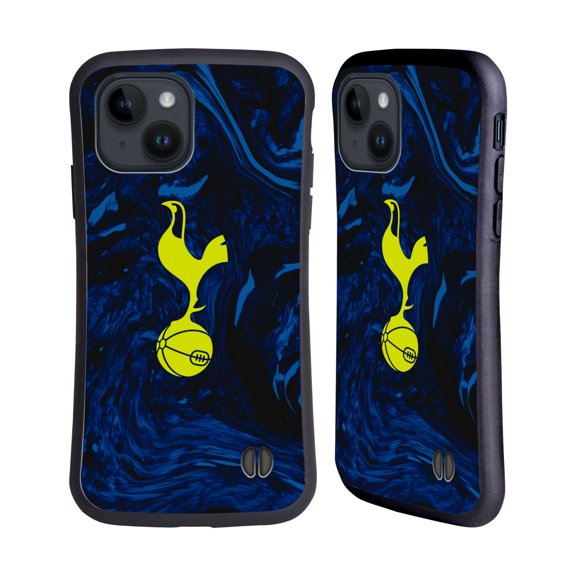 Head Case Designs Officially Licensed Tottenham Hotspur F.C. 2021/22 Badge Kit Away Hybrid Case Compatible with Apple iPhone 15