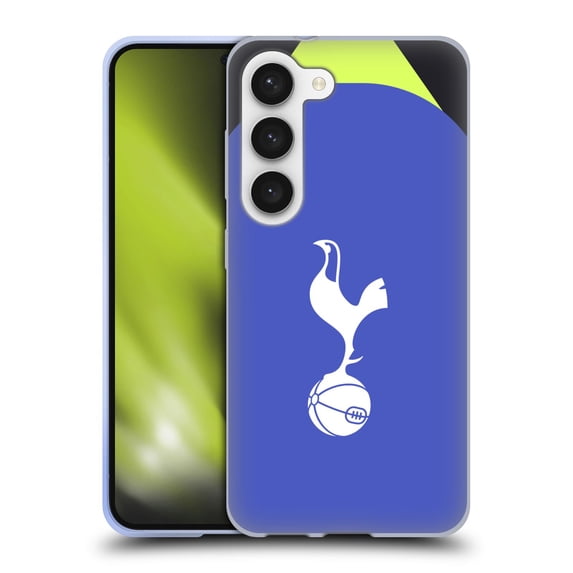 Head Case Designs Officially Licensed Tottenham Hotspur F.C. 2022/23 Badge Kit Away Soft Gel Case Compatible with Samsung Galaxy S23 5G