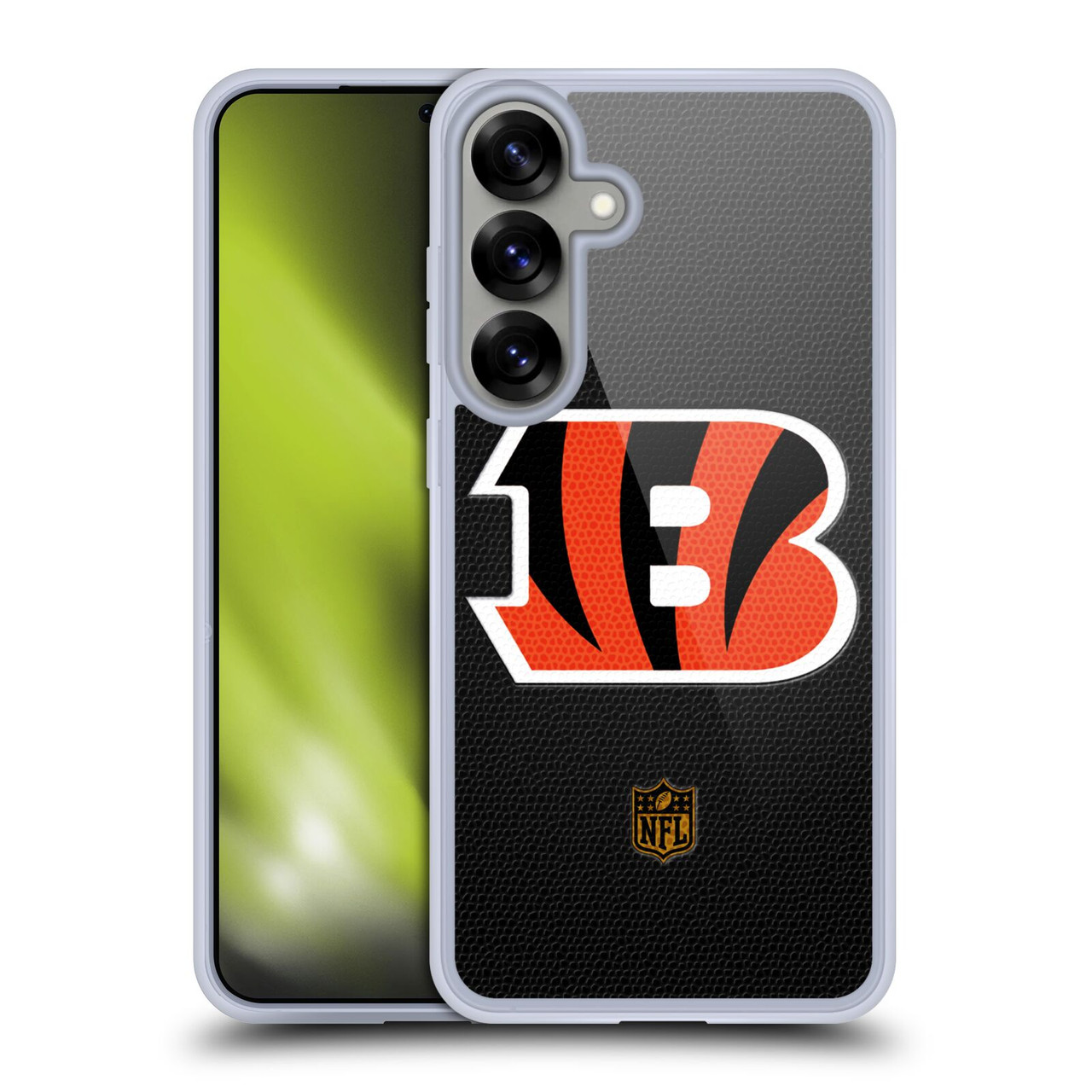 Head Case Designs NFL Cincinnati Bengals Logo Football Soft Gel Case for Samsung Galaxy S25+