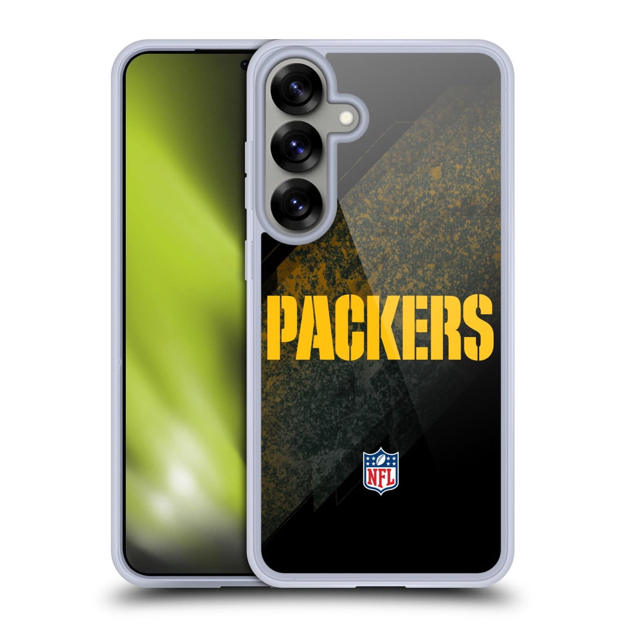 Head Case Designs NFL Green Bay Packers Logo Blur Soft Gel Case for Samsung Galaxy S25+
