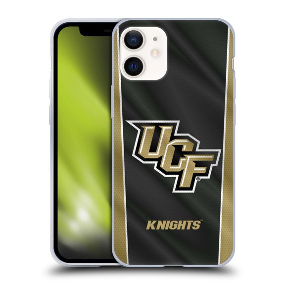 Head Case Designs Officially Licensed University Of Central Florida UCF University Of Central Florida Banner Soft Gel Case Compatible with Apple iPhone 12 Mini