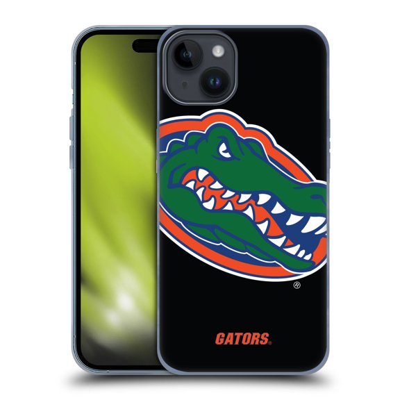 Head Case Designs Officially Licensed University Of Florida UF University Of Florida Oversized Icon Soft Gel Case Compatible with Apple iPhone 15 Plus