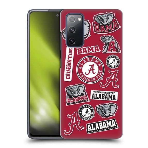 Head Case Designs Officially Licensed University Of Alabama UA The University Of Alabama Art Collage Hard Back Case Compatible with Samsung Galaxy S20 FE / 5G