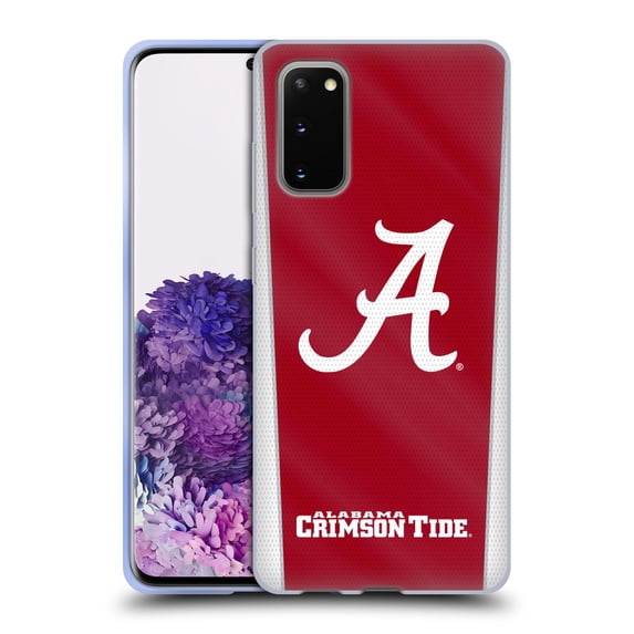 Head Case Designs Officially Licensed University Of Alabama UA The University Of Alabama Banner Soft Gel Case Compatible with Samsung Galaxy S20 / S20 5G
