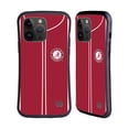 thumbnail image 1 of Head Case Designs Officially Licensed University Of Alabama UA The University Of Alabama Baseball Jersey Hybrid Case Compatible with Apple iPhone 15 Pro Max, 1 of 7