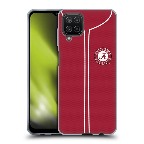 Head Case Designs Officially Licensed University Of Alabama UA The University Of Alabama Baseball Jersey Soft Gel Case Compatible with Samsung Galaxy A12 (2020)