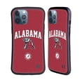 thumbnail image 1 of Head Case Designs Officially Licensed University Of Alabama UA The University Of Alabama Campus Logotype Hybrid Case Compatible with Apple iPhone 13 Pro Max, 1 of 7