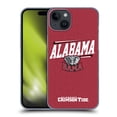 thumbnail image 1 of Head Case Designs Officially Licensed University Of Alabama UA The University Of Alabama Double Bar Hard Back Case Compatible with Apple iPhone 15 Plus, 1 of 7