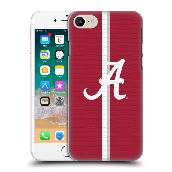 Head Case Designs Officially Licensed University Of Alabama UA The University Of Alabama Football Jersey Back Case Compatible with Apple iPhone 7 / 8 / SE 2020 & 2022
