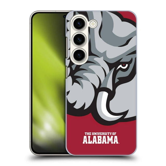 Head Case Designs Officially Licensed University Of Alabama UA The University Of Alabama Oversized Icon Hard Back Case Compatible with Samsung Galaxy S23 5G