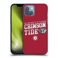 thumbnail image 1 of Head Case Designs Officially Licensed University Of Alabama UA The University Of Alabama Crimson Tide Hard Back Case Compatible with Apple iPhone 13, 1 of 7