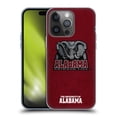 thumbnail image 1 of Head Case Designs Officially Licensed University Of Alabama UA The University Of Alabama Distressed Soft Gel Case Compatible with Apple iPhone 14 Pro, 1 of 7