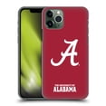 thumbnail image 1 of Head Case Designs Officially Licensed University Of Alabama UA The University Of Alabama Plain Hard Back Case Compatible with Apple iPhone 11 Pro, 1 of 7
