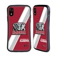 thumbnail image 1 of Head Case Designs Officially Licensed University Of Alabama UA The University Of Alabama Stripes Hybrid Case Compatible with Apple iPhone XR, 1 of 7