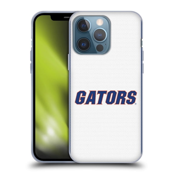 Head Case Designs Officially Licensed University Of Florida UF University Of Florida Baseball Jersey Soft Gel Case Compatible with Apple iPhone 13 Pro