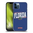 thumbnail image 1 of Head Case Designs Officially Licensed University Of Florida UF University Of Florida Double Bar Hard Back Case Compatible with Apple iPhone 12 / iPhone 12 Pro, 1 of 7
