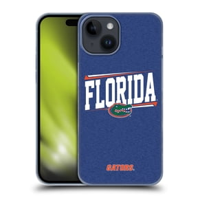 Head Case Designs Officially Licensed University Of Florida UF University Of Florida Double Bar Hard Back Case Compatible with Apple iPhone 15