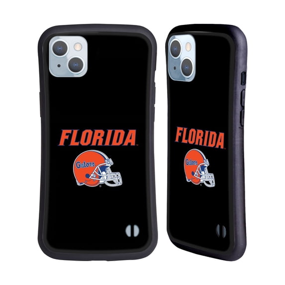 Head Case Designs Officially Licensed University Of Florida UF University Of Florida Helmet Logotype Hybrid Case Compatible with Apple iPhone 14 Plus